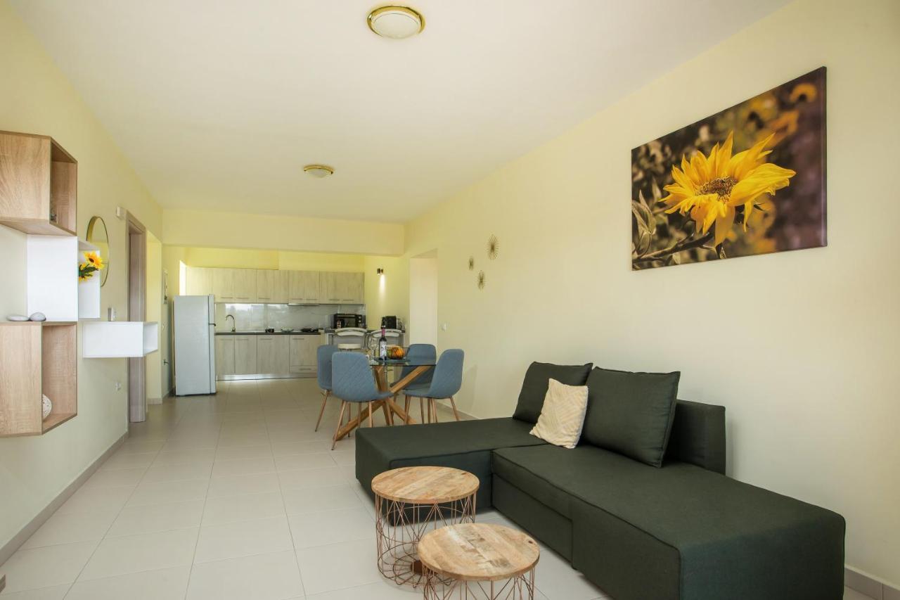 Eden Sunflower - Luxurious Apartment With Sea View Rhodes City Kültér fotó